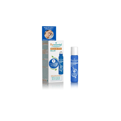 Roll-on SOS Cabeza con 9 AE, de Puressentiel