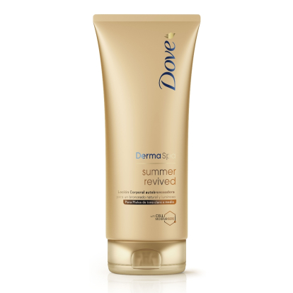 'Summer Revived Loción Corporal Autobronceadora' de Dove